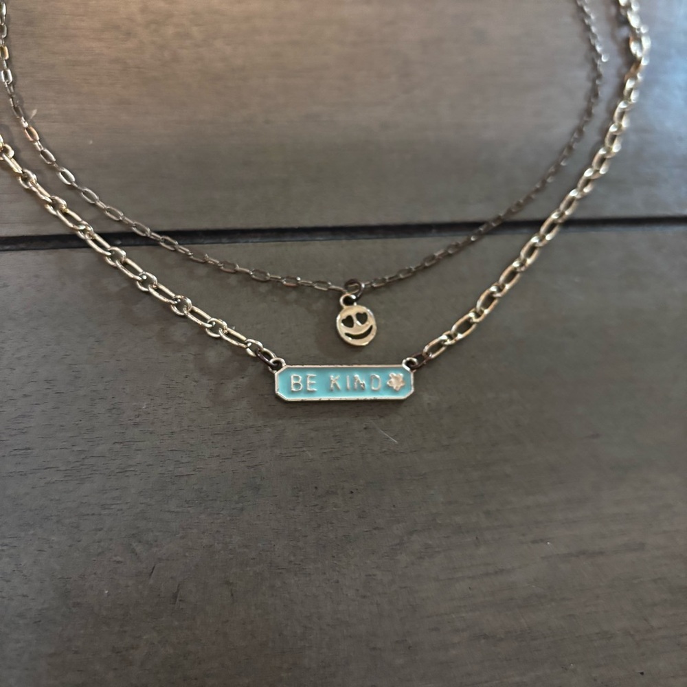 'Be Kind' Layered Necklace